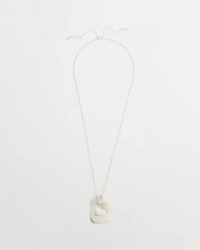 Adjustable Square Pendant Necklace