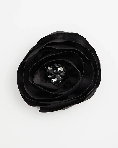 Embellished Flower Brooch
