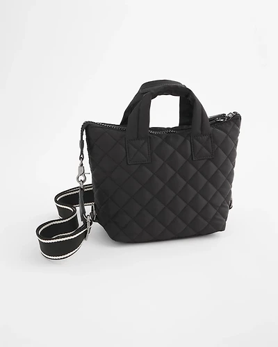 Quilted Cross Body Sport Tote Bag
