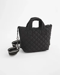 Quilted Cross Body Sport Tote Bag