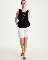 3-D Ruffled Tank