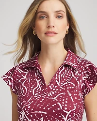 Zenergy® UPF Printed Polo Top