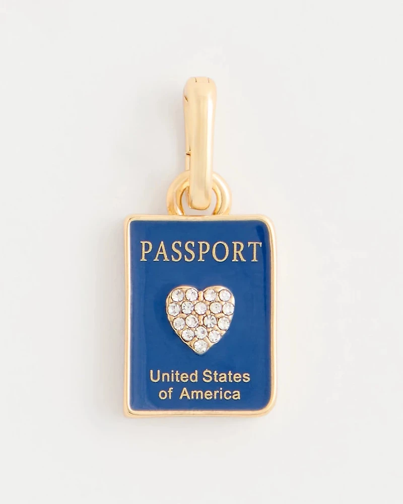 Passport Charm