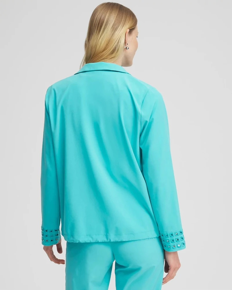 Zenergy® UPF Embroidered Eyelet Jacket