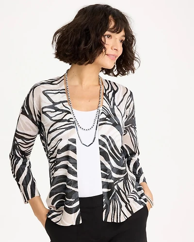 Vacay Leaf Summer Romance Cardigan