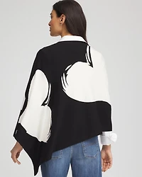 Love Brush Convertible Sweater Poncho