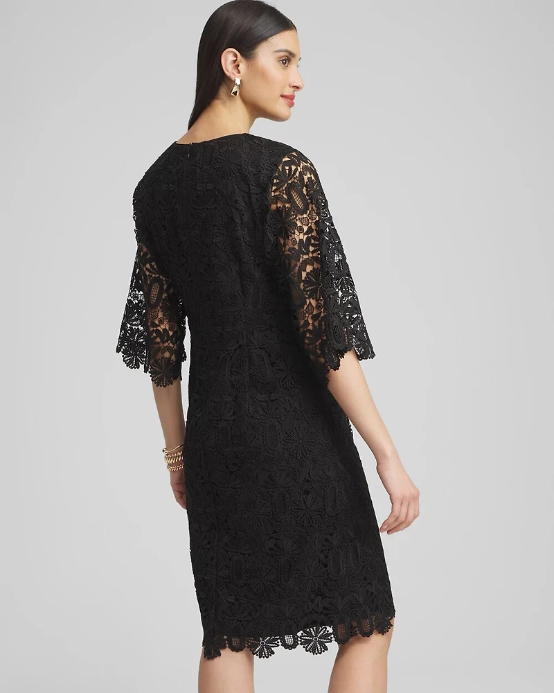 Lace Shift Dress