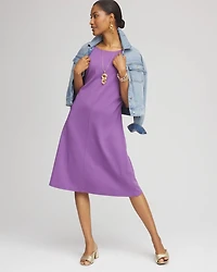 Fit and Flare Cinched Waist Dress