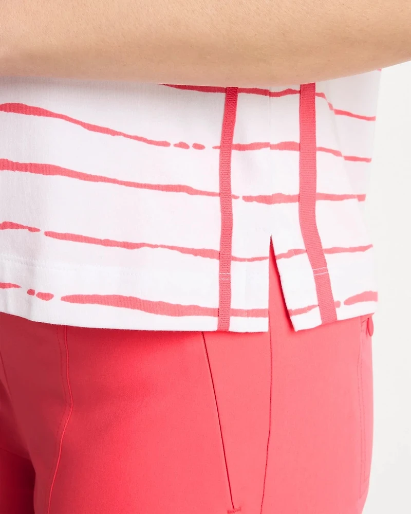 Zenergy® UPF Striped Dolman Tee