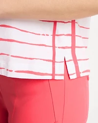 Zenergy® UPF Striped Dolman Tee