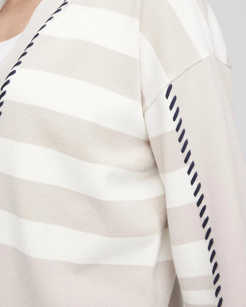 Striped Cardigan