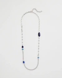 Accent Long Single Strand Necklace