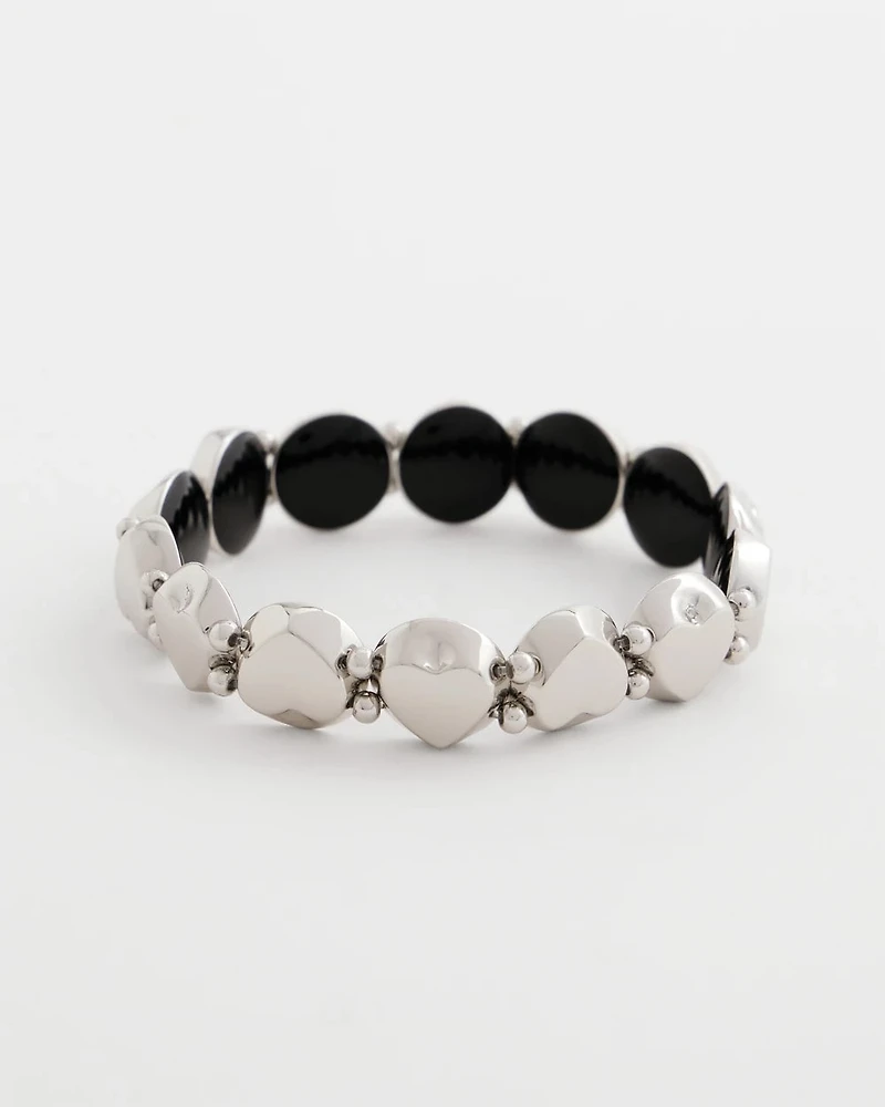 Reversible Round Stretch Bracelet
