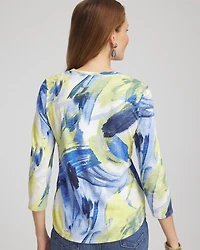 Double-Knit 3/4 Sleeve Tee