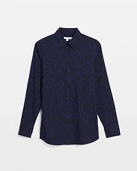 No Iron™ Animal Jacquard Stretch Shirt