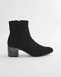 Embellished Destiny Art Deco Boot Heels