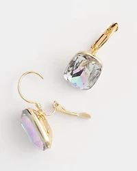 Iridescent Gem Drop Earrings