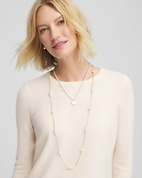 Convertible Faux Pearl Necklace