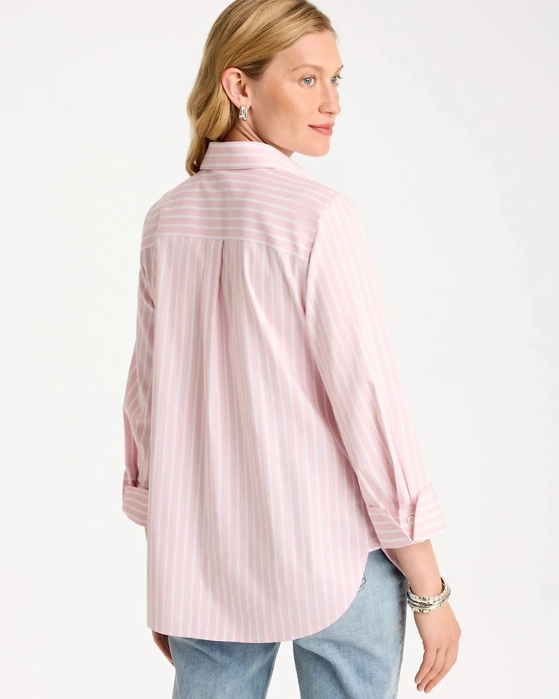 No Iron™ Stretch Striped Shirt
