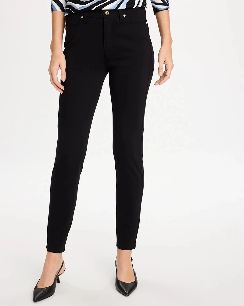 Ponte Five Pocket Skinny Pants