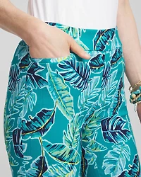 Brigitte™ Tropical Pull-On Ankle Pants