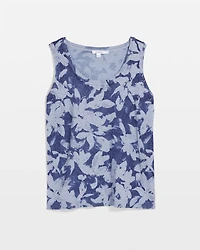Ella Floral Scoopneck Tank