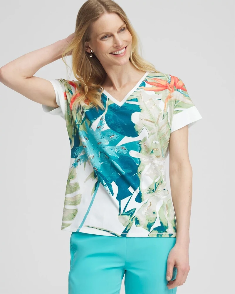 Zenergy® UPF Palms Tee