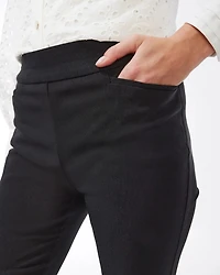 Brigitte™ Pull-On Slim Cropped Pants