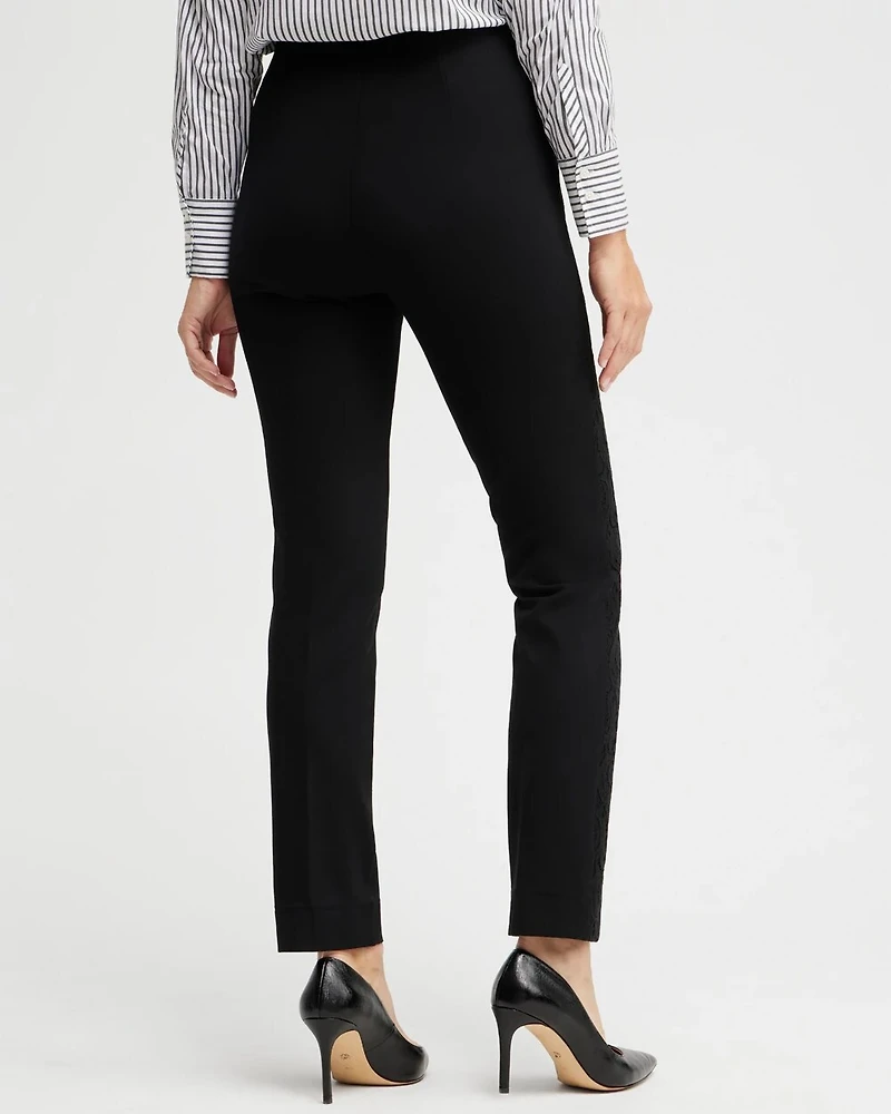 Juliet Lace Seam Ankle Pants
