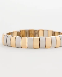 Mixed Metal Watch Band