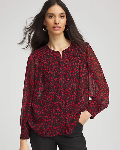 Lover Girl Georgette Blouse
