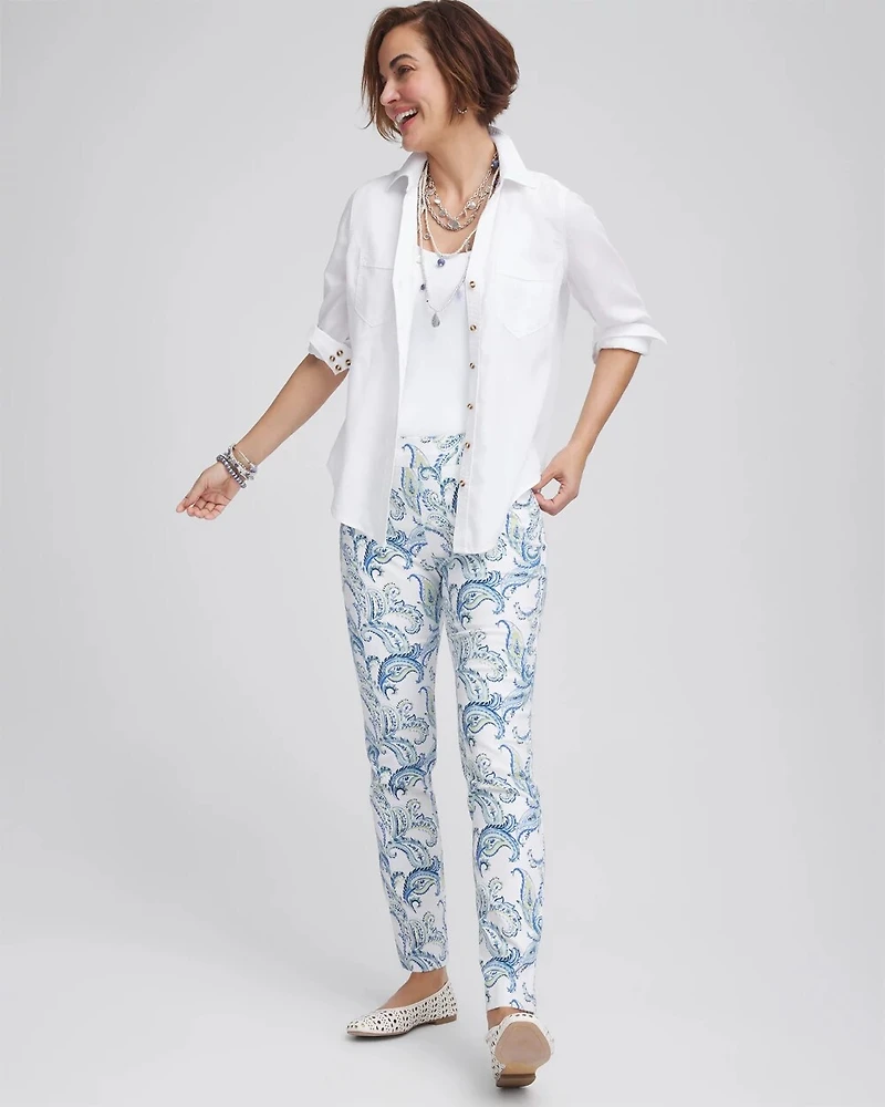 Brigitte™ Paisley Ankle Pants