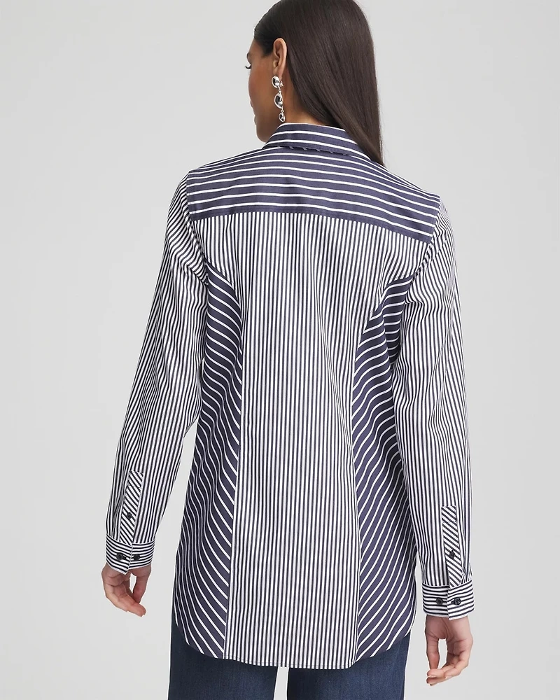 No Iron™ Mixed Stripes Tunic