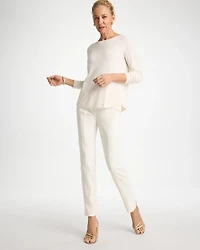 Juliet Bi-Stretch Slim Ankle Pants