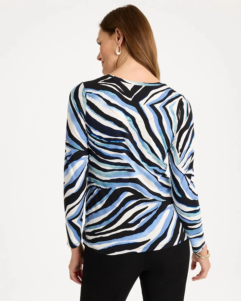 Abstract Touch of Cool™ Layering Tee
