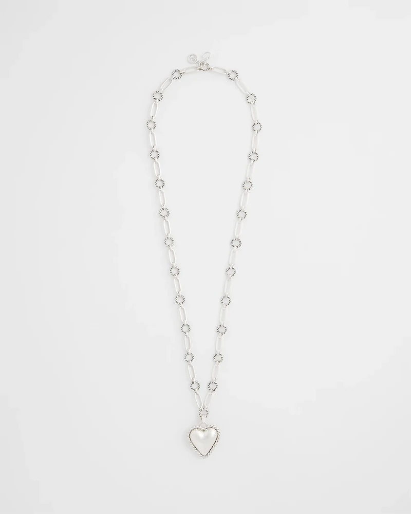 Heart Twice As Nice Pendant Necklace