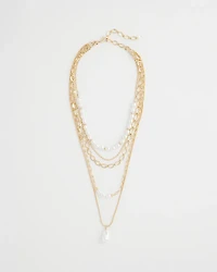 Convertible Pearl Multistrand Necklace