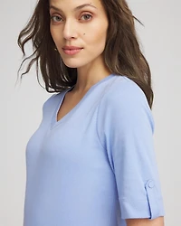 Pima V-Neck Tee