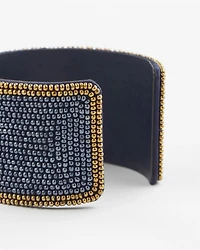 Seed Bead Cuff Bracelet