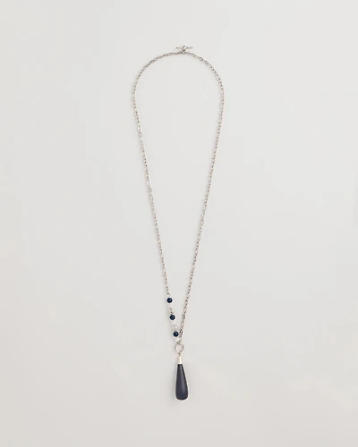 Siren Teardrop Pendant Necklace