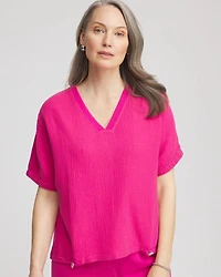 Zenergy® Gauze Lounge Shirt