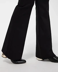 Wide Waistband Flare Pants