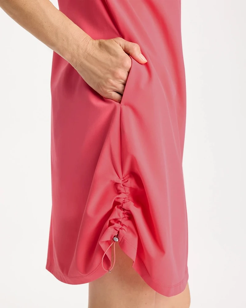 Zenergy® UPF Mockneck Bungee Dress