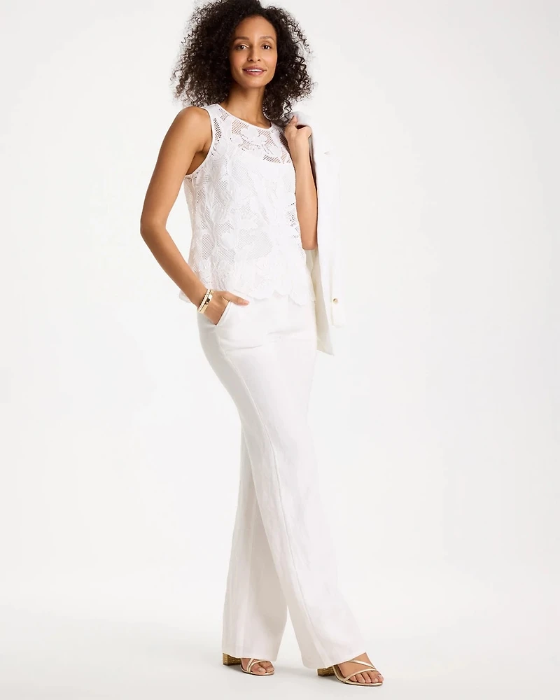 Petal Lace Applique Tank