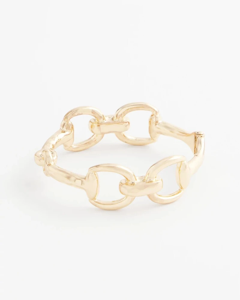 Equestrian Horsebit Cuff Bracelet