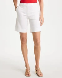 Emme Fly Front Sateen Shorts