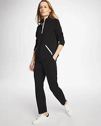 Zenergy® Soft Contrast Half Zip Pullover