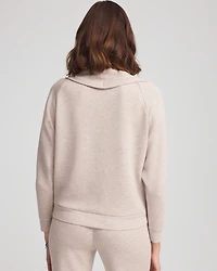 Zenergy® Scuba Cowl Neck Pullover Top