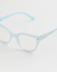 Pearlescent Cat Eye Readers