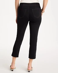 Pull-On Capri Jeans